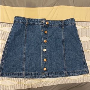Jean skirt